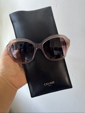 Celine Women's Oversized Sunglasses in Light Brown Gradient